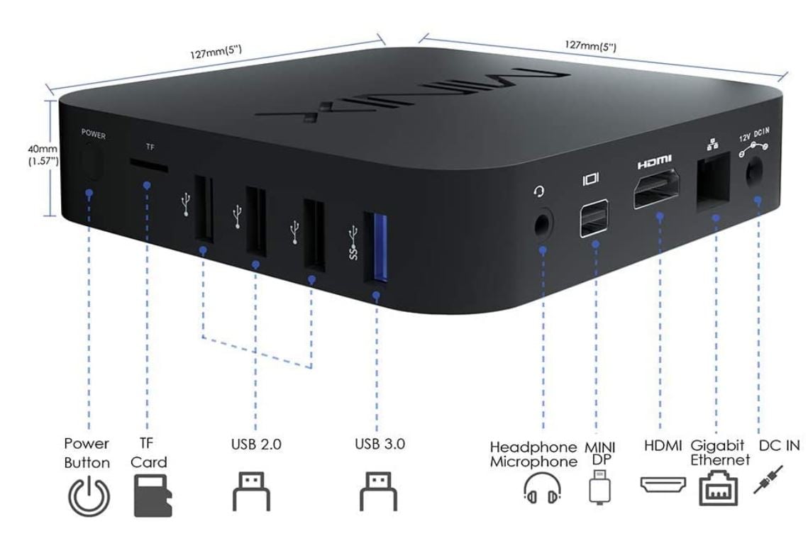 Minix Neo Z83-4 Plus – a mini-PC for media and signage (review)