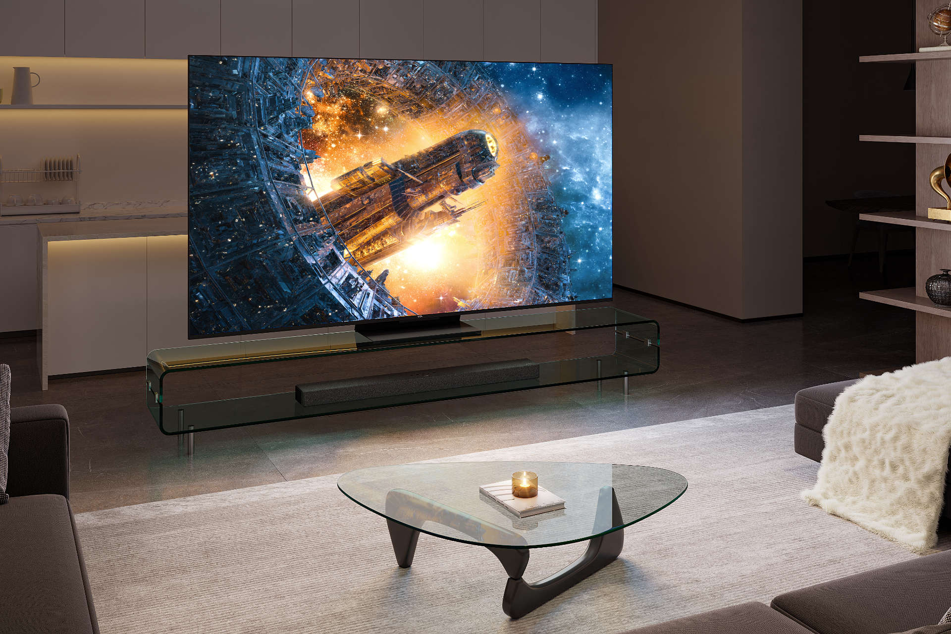 「写真追加」　TCL C845 (55型) TCL C845 Mini LED All-Round TV | TCL Latin