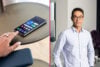 Samsung Galaxy S25 phone and Eric Chou