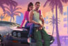 GTA 6 character art Jason and Lucia