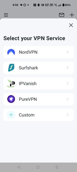 TP-Link VPN options