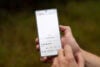 Telstra Satellite Messaging on a phone