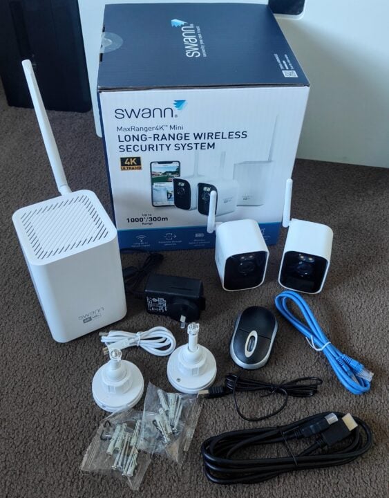 Swann MaxRanger4K Mini box contents