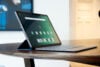 Nubia Pad 5G tablet side angle on table