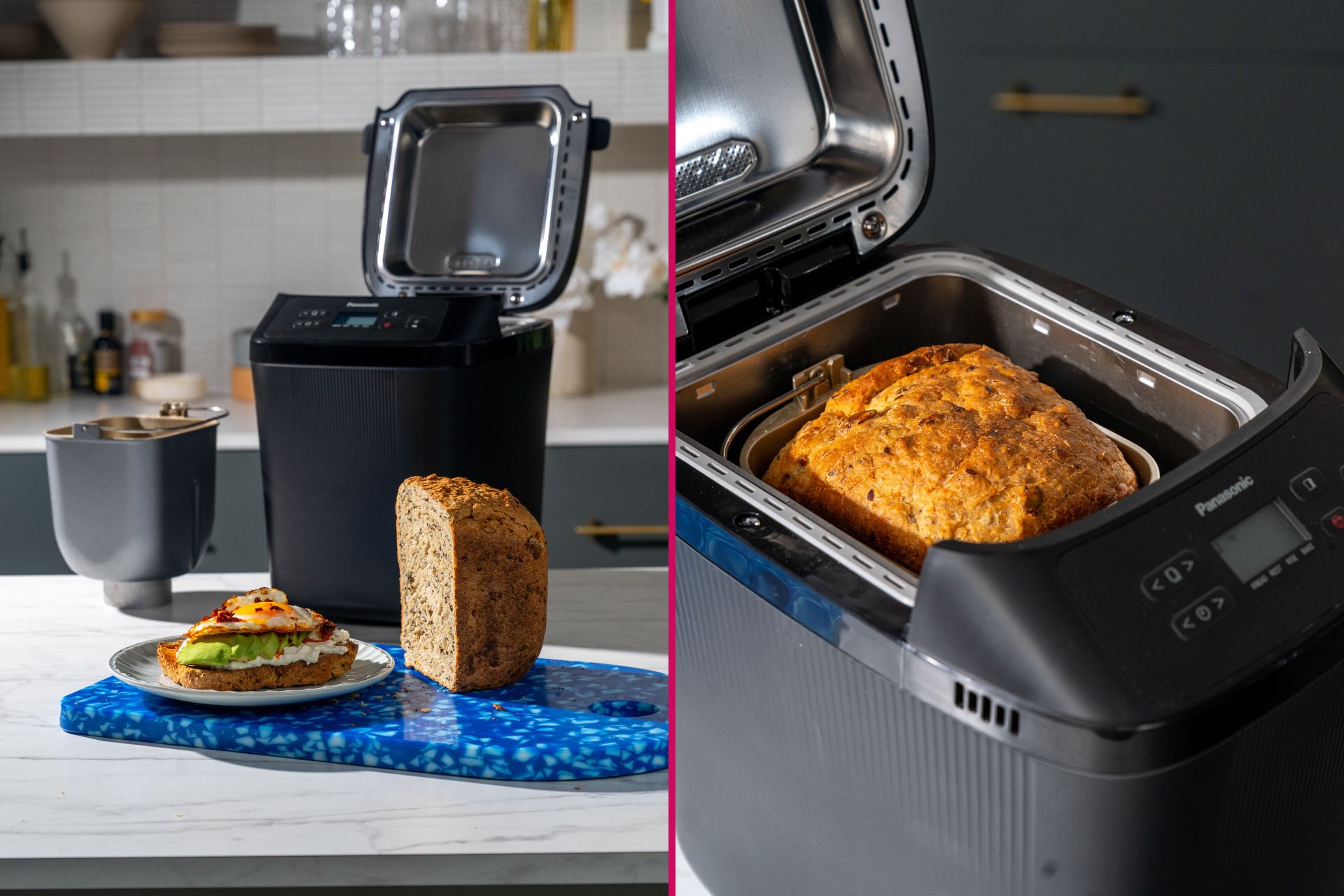 This bread maker bakes smaller loaves to cut out food wastage