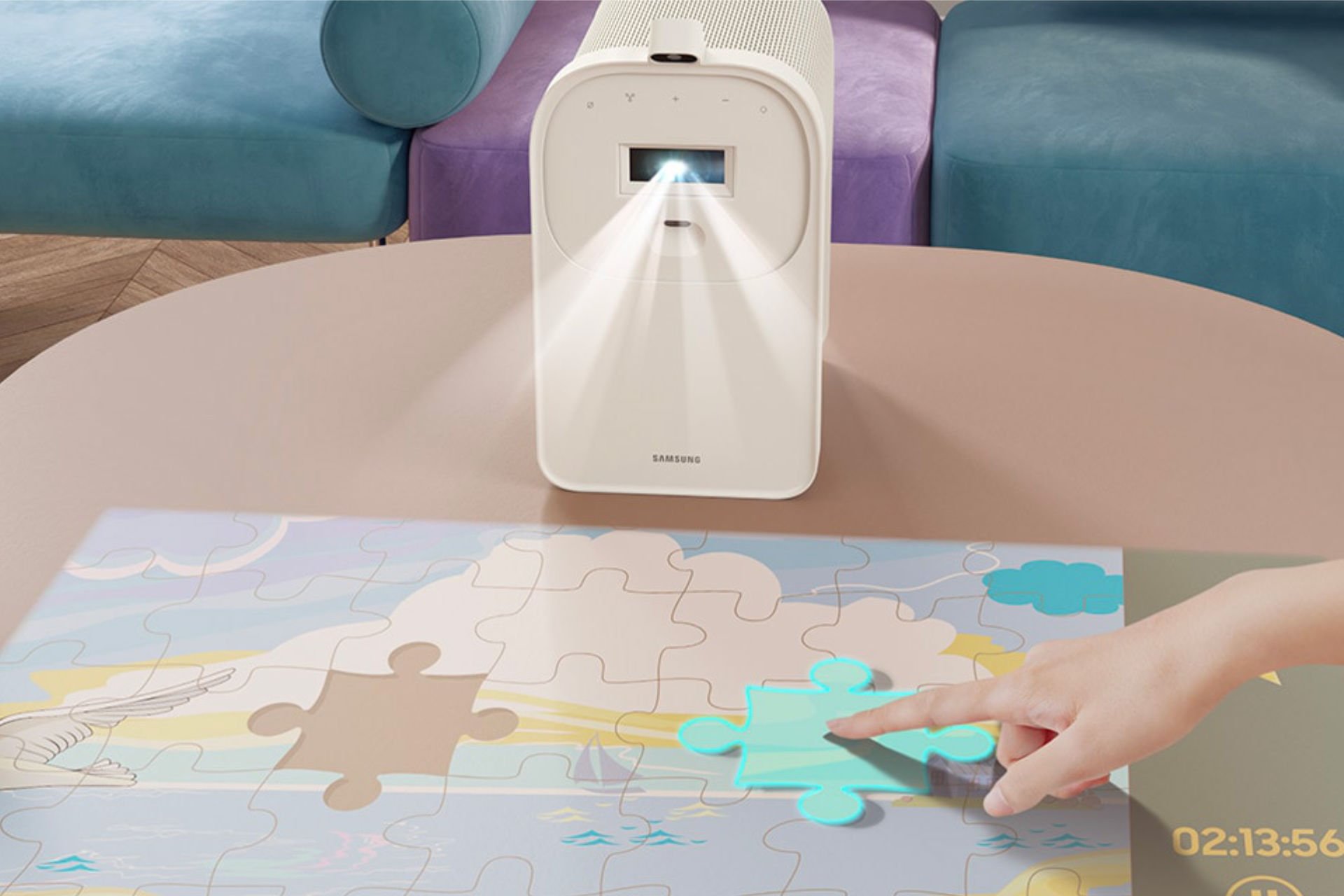 Interactive Samsung projector turns any surface into a touchscreen