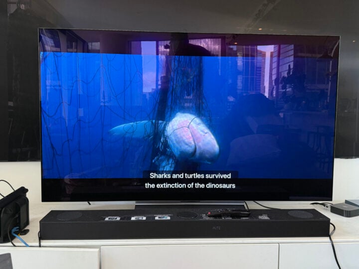 LG C5 OLED TV Ocean documentary subtitles