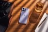 Motorola Moto G86 Power face down on desk