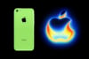 Apple iPhone 17 event logo with iPhone 5C