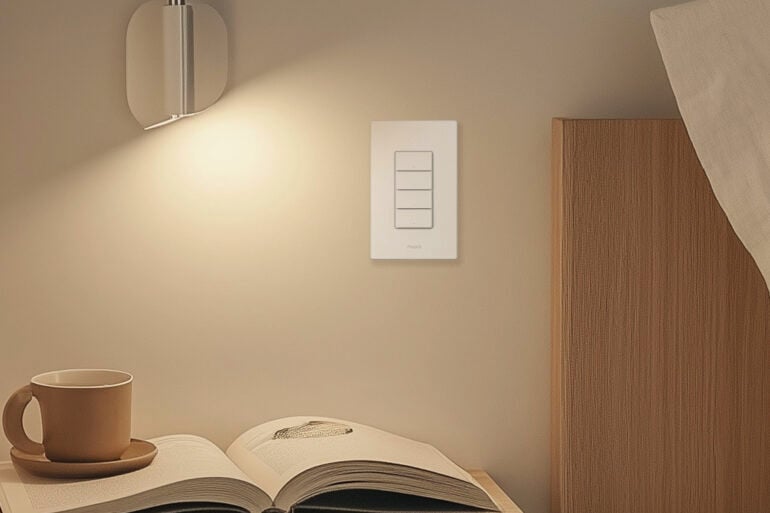 Aqara Smart Wall Switch H2 vertical four switches bedroom