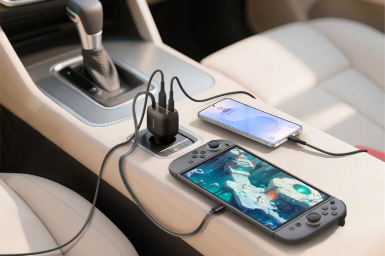 Extendable Belkin car charger keeps your phone going on the road