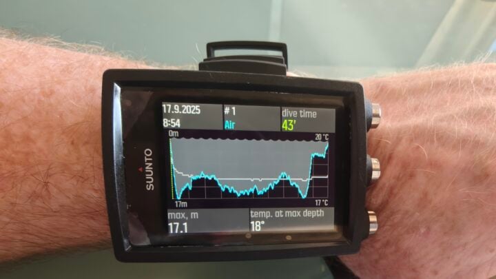 Suunto EON Core display