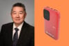 Laser Chargecore power bank and CEO Chris Lau