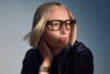 Meta Ray-Ban Display glasses blonde model