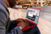 Qualcomm Snapdragon X2 Elite processor red laptop
