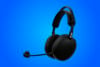 Sony Inzone H9 II gaming headset black on blue background