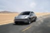 Tesla Model Y 2025 model desert driving