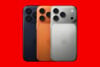 iPhone 17 Pro range red background