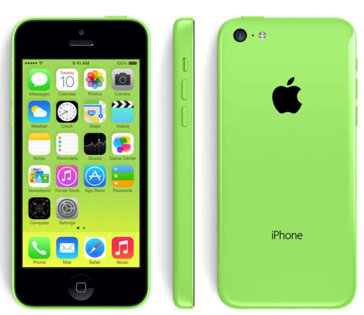 iPhone 5C green