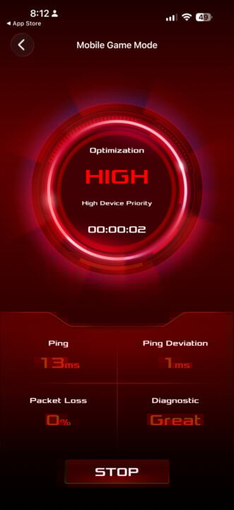 Asus networking app game mode