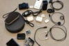 Collection of travel gadgets