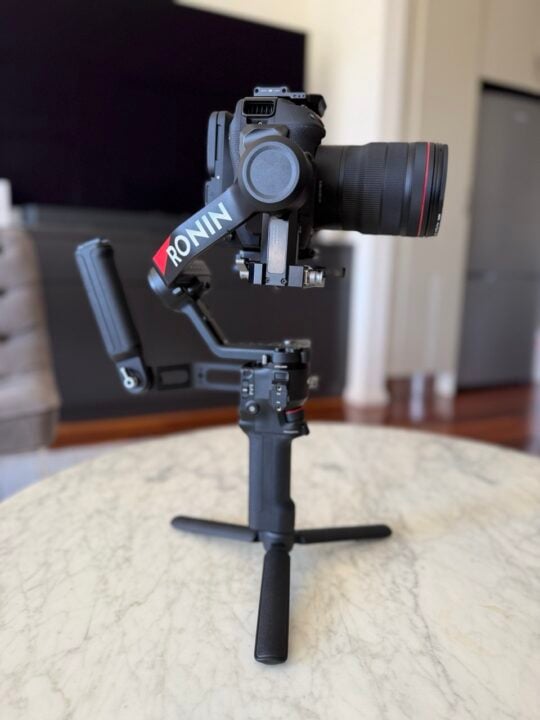 DJI RS4 from left