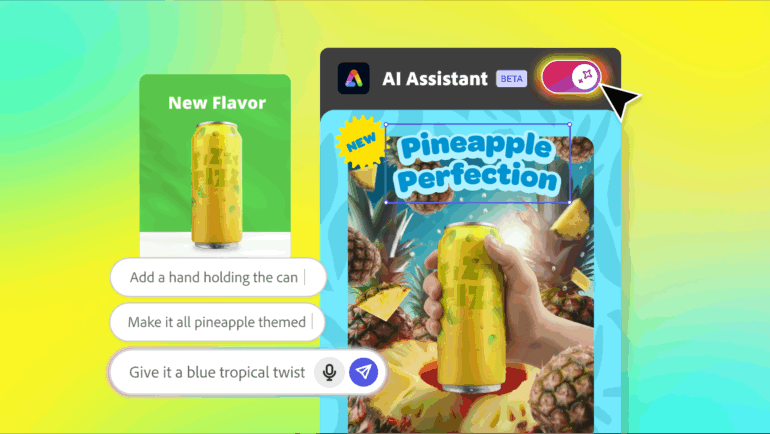 Adobe’s AI assistants help anyone create like a pro