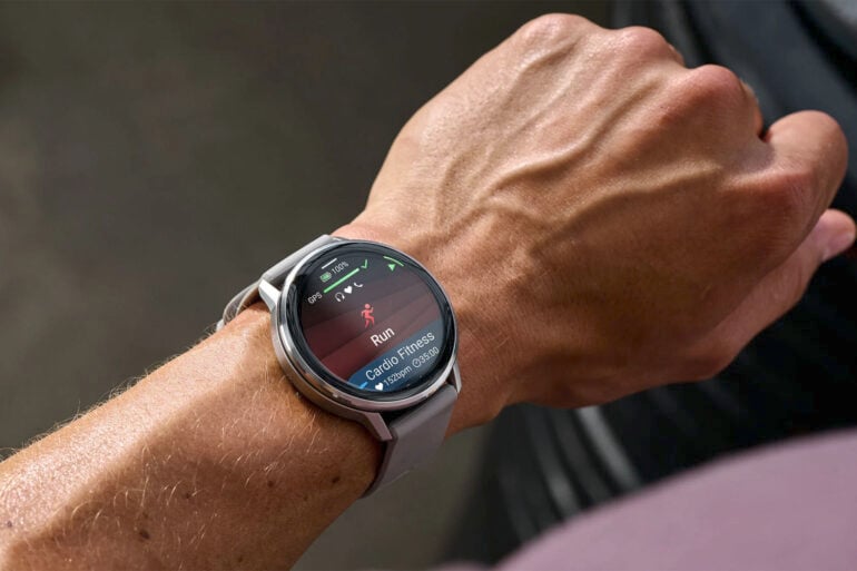 Garmin Venu 4 worn on wrist