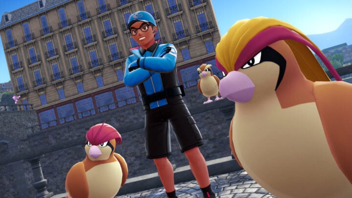Pokemon Legends Z-A screenshot Pidgey evolutions