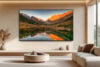 Samsung 115-inch QN90F TV in living room