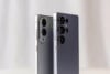 Samsung Galaxy S25 Edge next to S25 Ultra