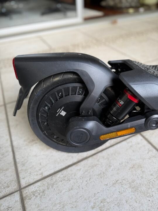 Rear suspension