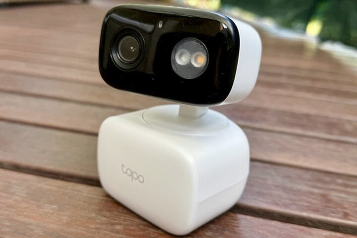 Tapo C206 security camera close-up