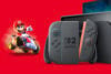 Nintendo Switch 2 red bg Mario Kart