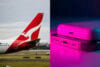 Qantas plane and power bank