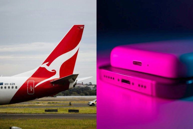 Qantas and Virgin ban power bank use during flights in big change