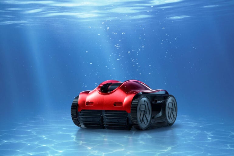 How does a robot pool cleaner compare to manual cleaning?