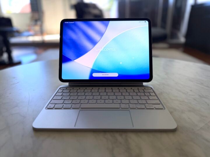 iPad Pro M5 from front