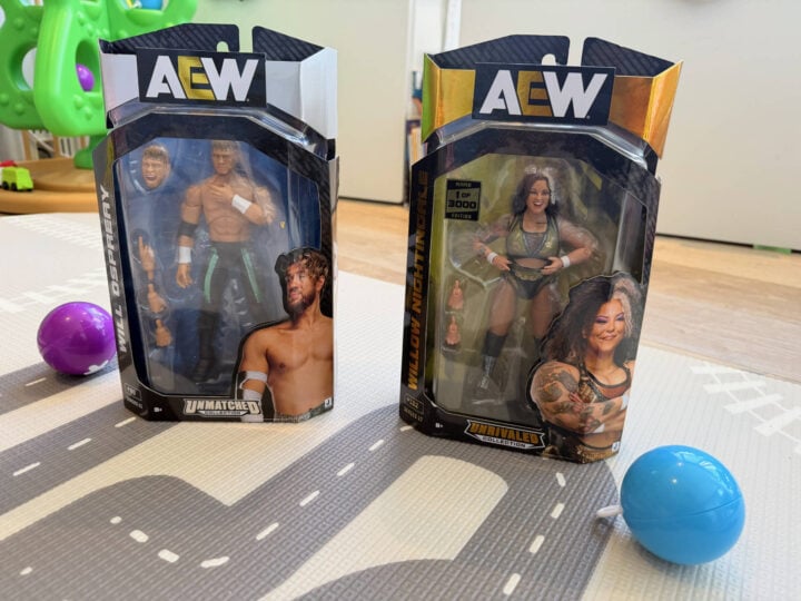 AEW figures