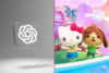 ChatGPT logo with Hello Kitty art