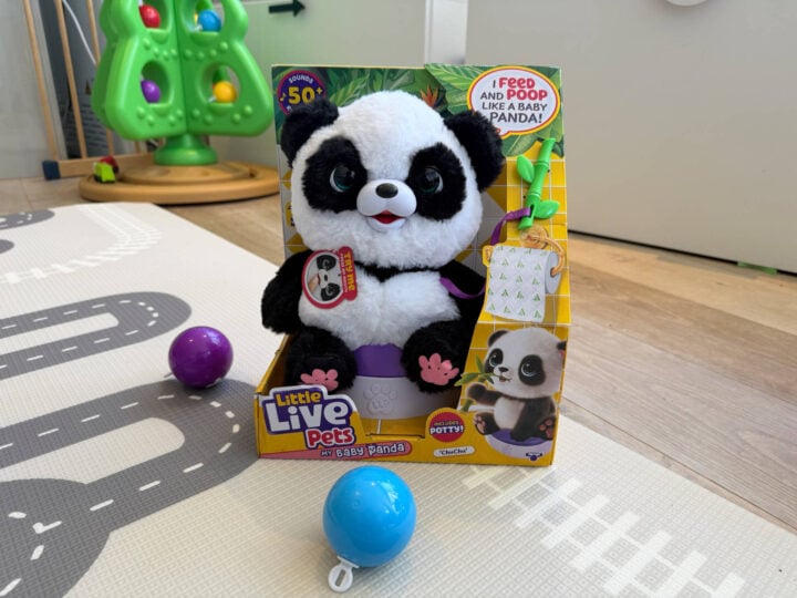 Chu Chu pooping panda