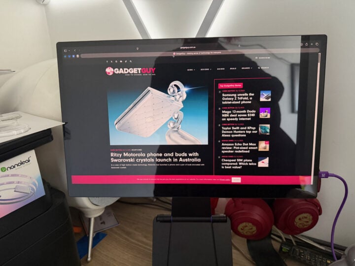 Espresso Pro 15 display GadgetGuy home page