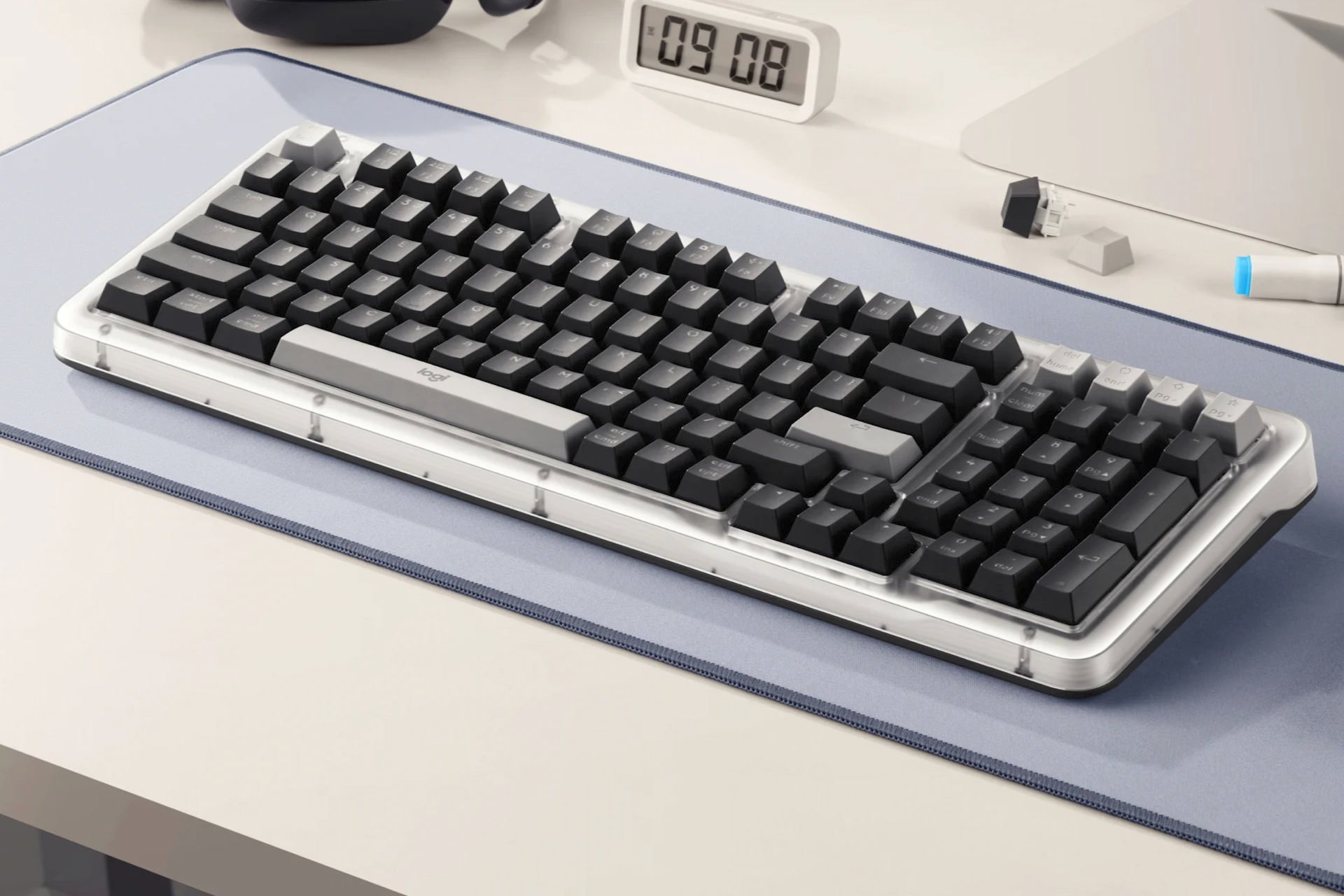 Logitech's minimalist wireless mechanical keyboard is a stunner