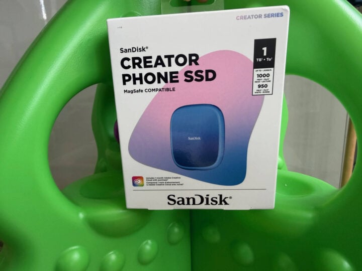 Sandisk creator phone SSD