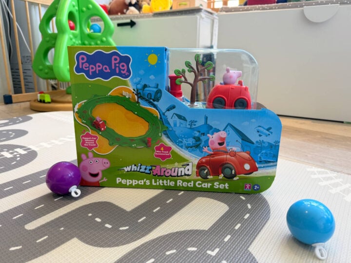 Whizz Around Peppa Pig Little Red Car Set