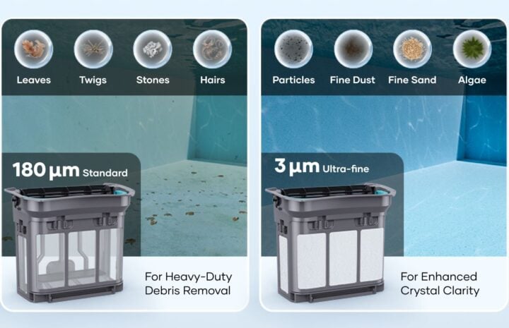 Aiper micromesh filter