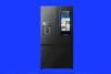Hisense PureSmart fridge blue background