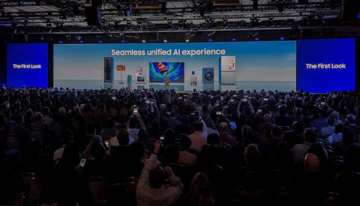 Samsung First Look stage CES 2026