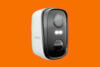Uniden App Cam Solo X2K security camera orange background