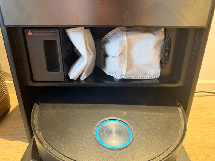 Close up of dock's front